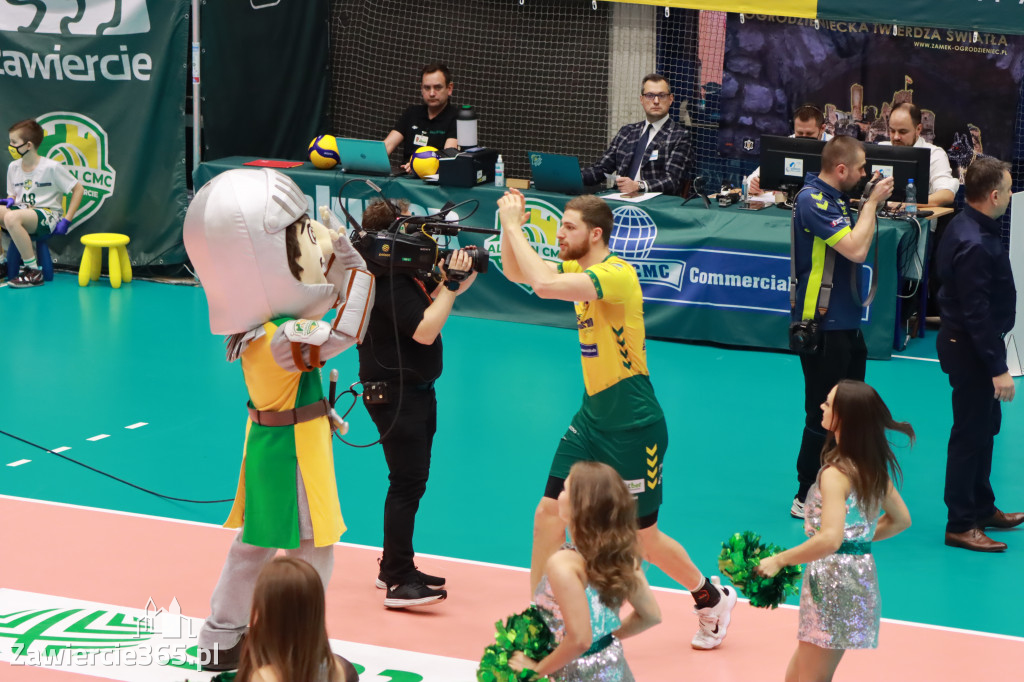 Aluron CMC Warta Zawiercie pokonała Indykpol AZS Olsztyn 3:2.