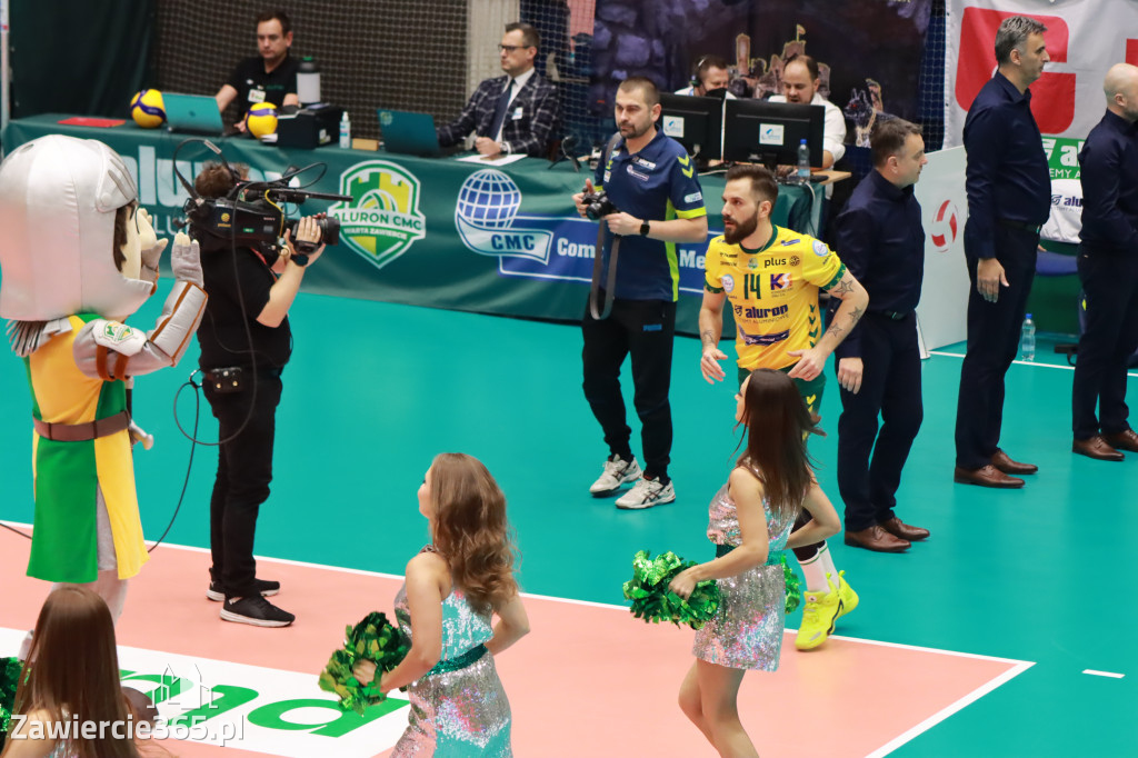 Aluron CMC Warta Zawiercie pokonała Indykpol AZS Olsztyn 3:2.