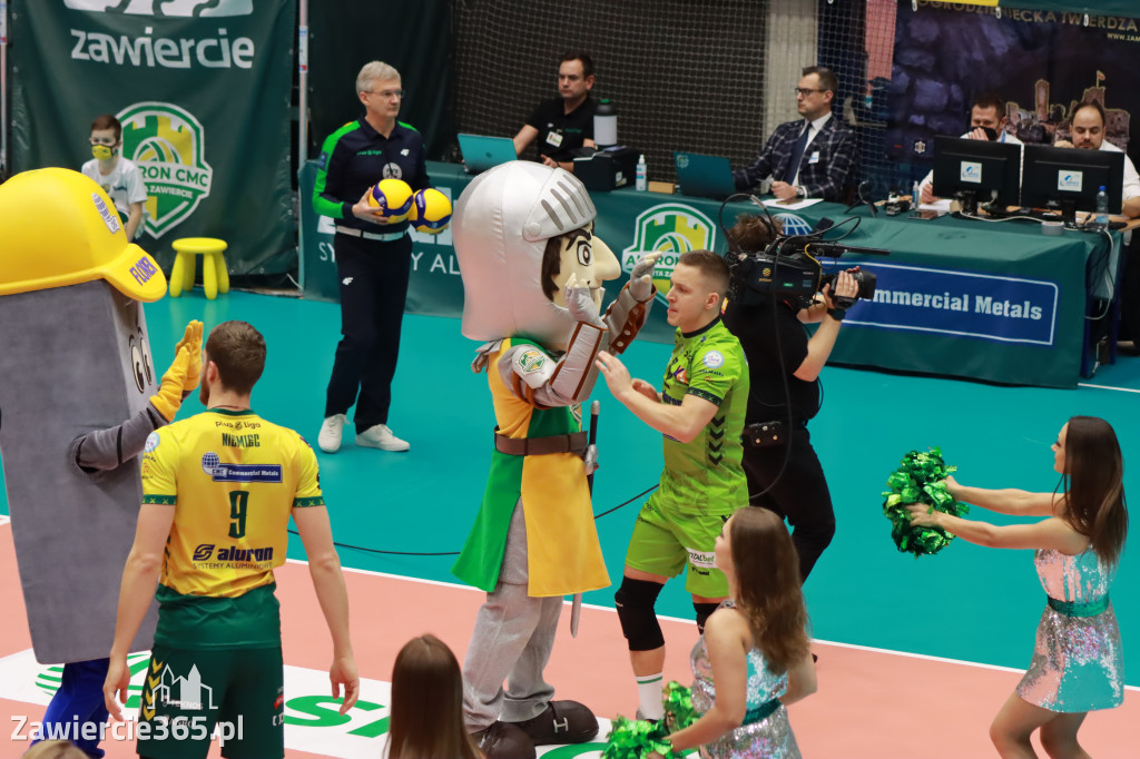 Aluron CMC Warta Zawiercie pokonała Indykpol AZS Olsztyn 3:2.