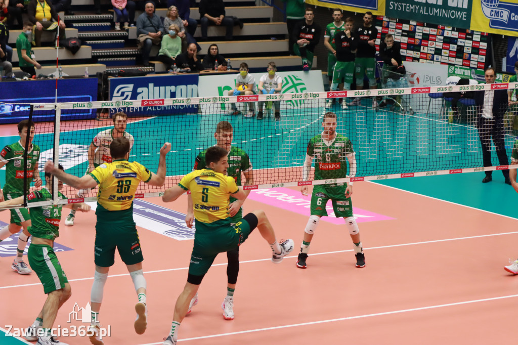 Aluron CMC Warta Zawiercie pokonała Indykpol AZS Olsztyn 3:2.