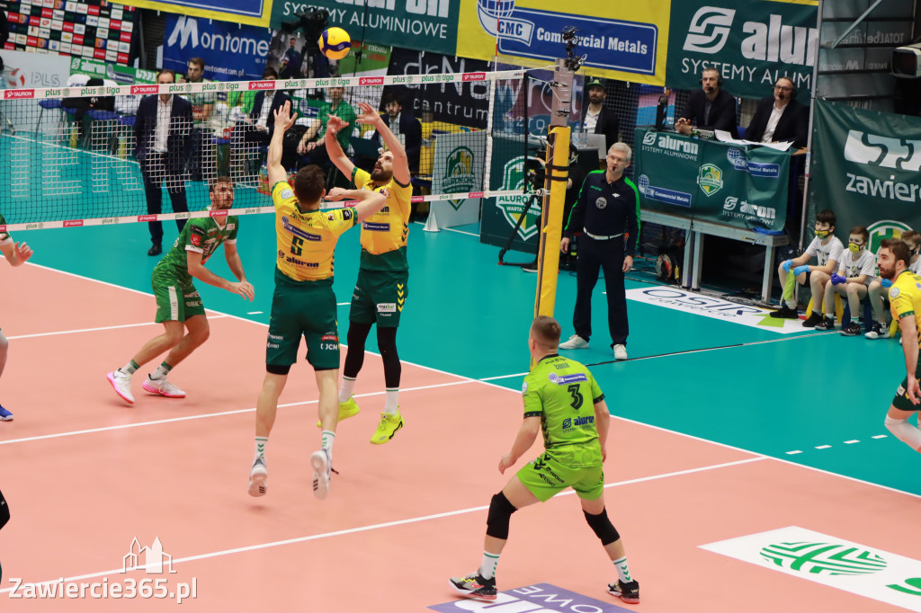 Aluron CMC Warta Zawiercie pokonała Indykpol AZS Olsztyn 3:2.