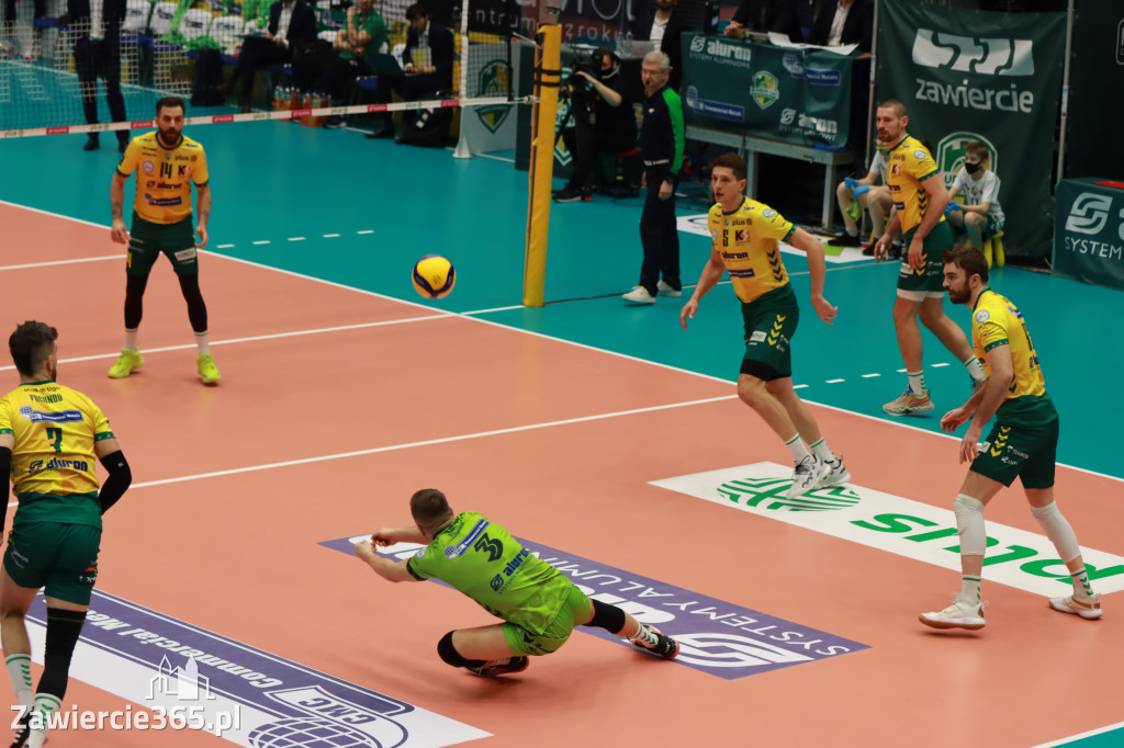 Aluron CMC Warta Zawiercie pokonała Indykpol AZS Olsztyn 3:2.