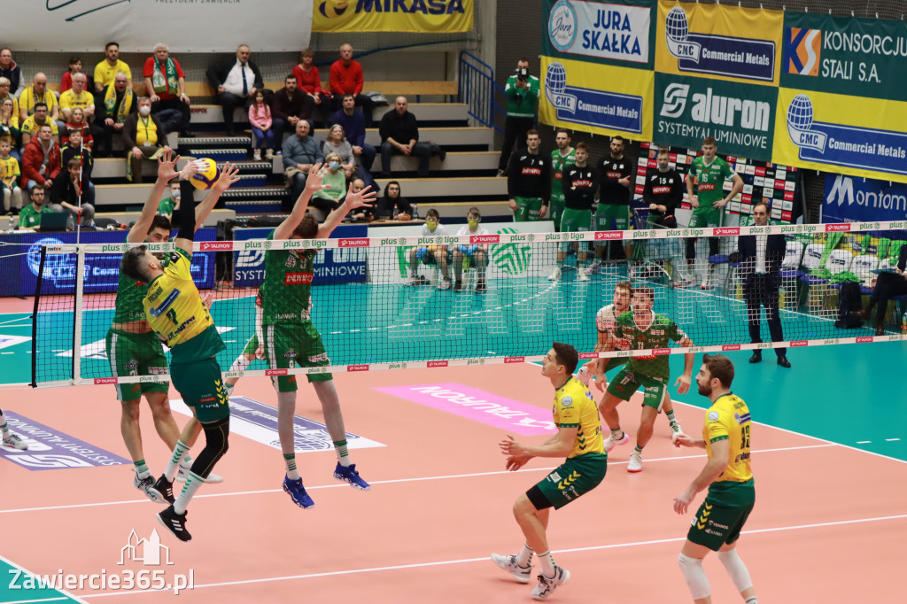 Aluron CMC Warta Zawiercie pokonała Indykpol AZS Olsztyn 3:2.