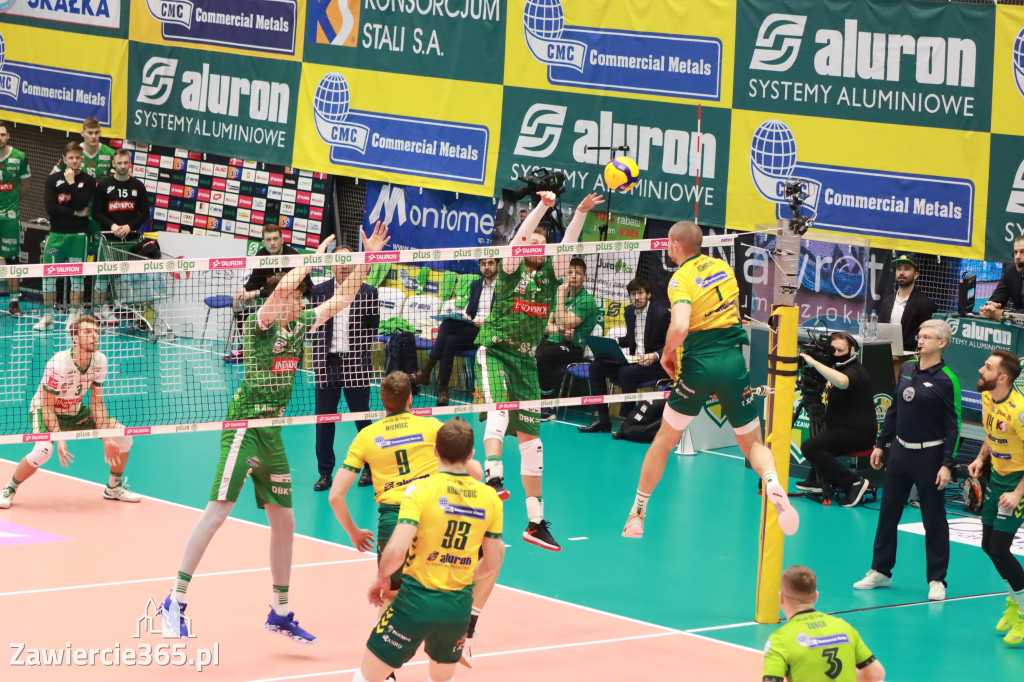 Aluron CMC Warta Zawiercie pokonała Indykpol AZS Olsztyn 3:2.