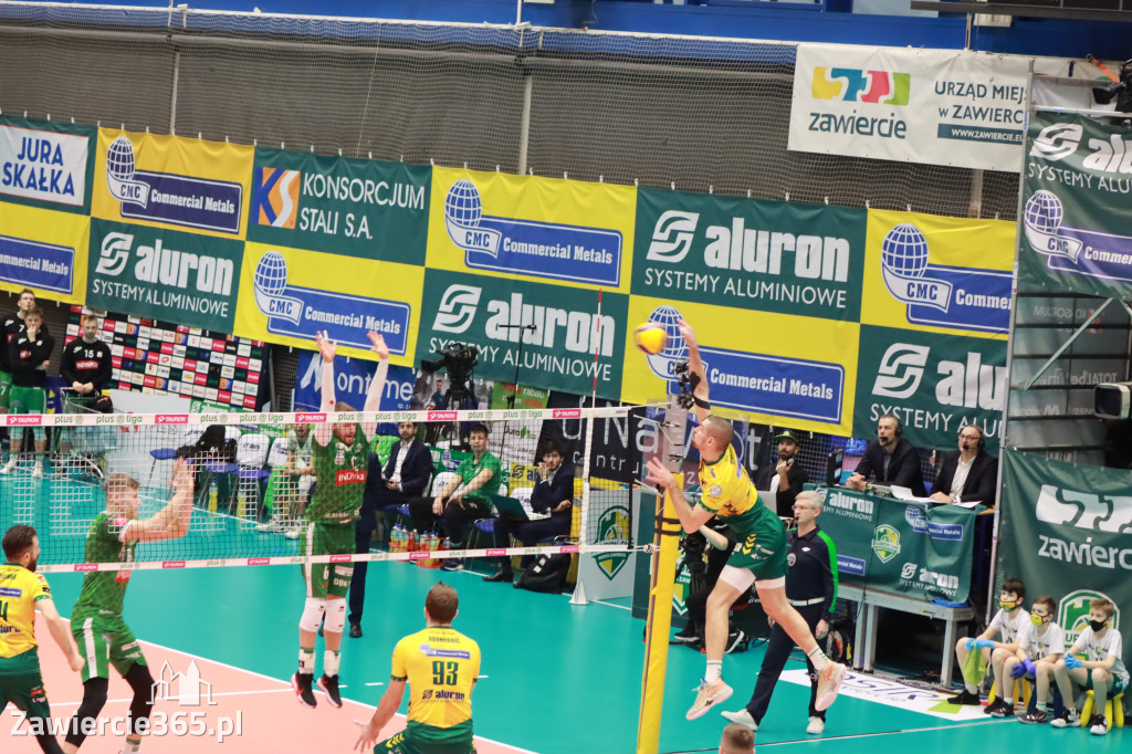 Aluron CMC Warta Zawiercie pokonała Indykpol AZS Olsztyn 3:2.