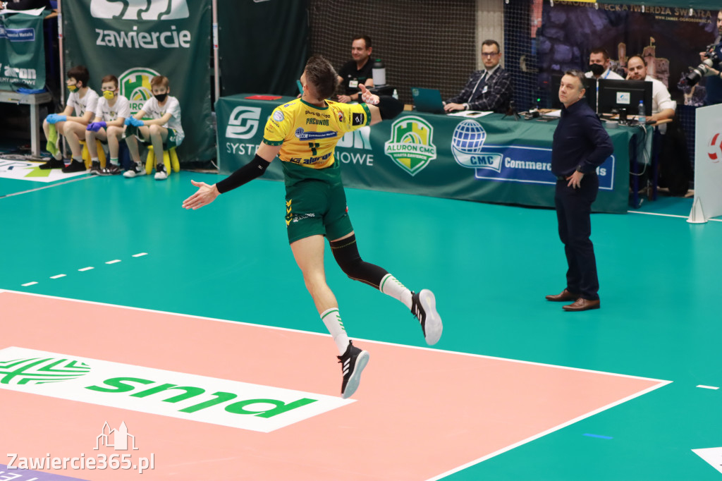 Aluron CMC Warta Zawiercie pokonała Indykpol AZS Olsztyn 3:2.