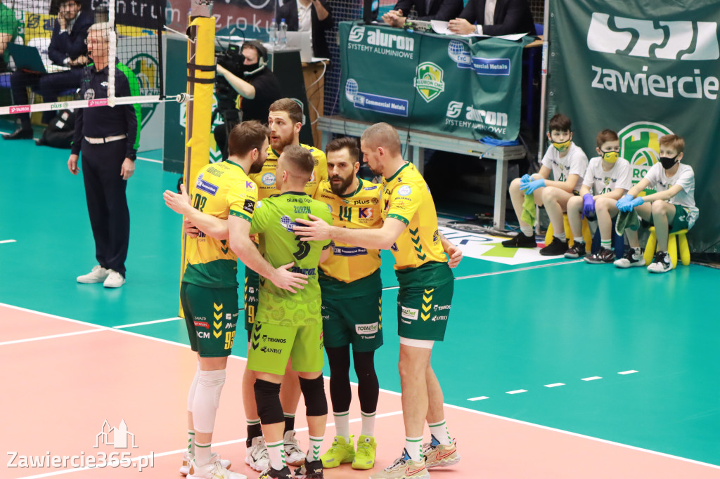 Aluron CMC Warta Zawiercie pokonała Indykpol AZS Olsztyn 3:2.