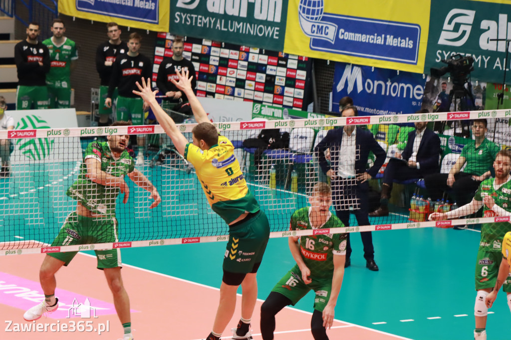 Aluron CMC Warta Zawiercie pokonała Indykpol AZS Olsztyn 3:2.