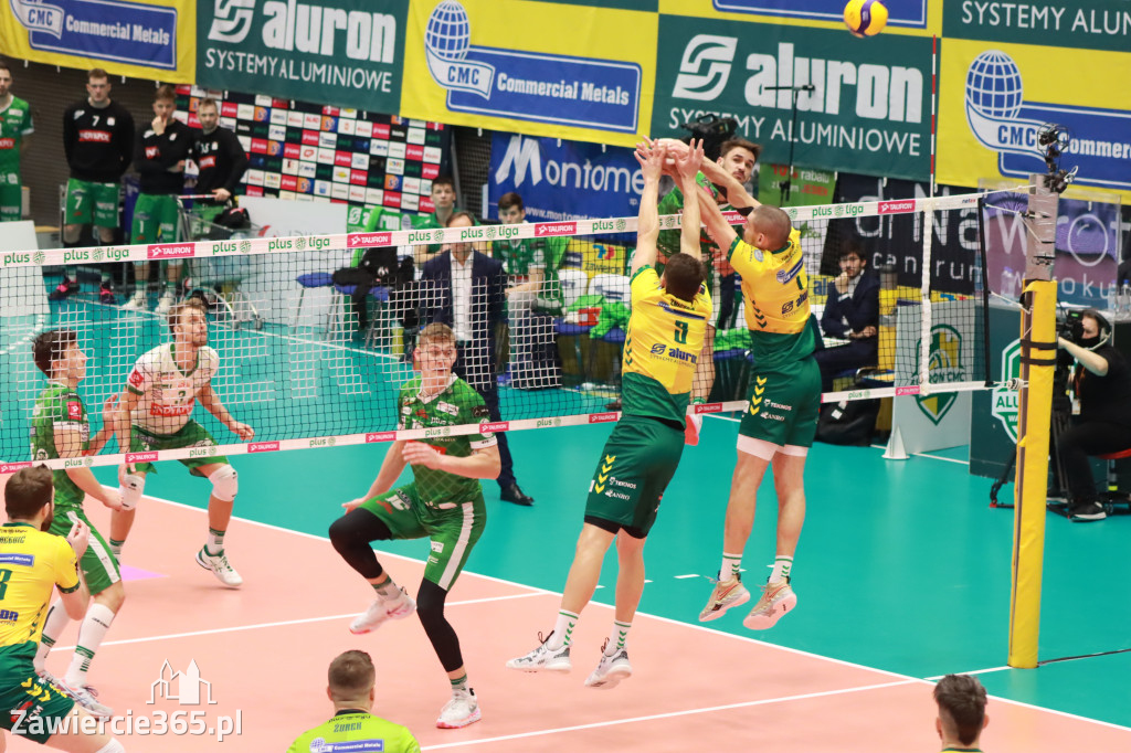 Aluron CMC Warta Zawiercie pokonała Indykpol AZS Olsztyn 3:2.