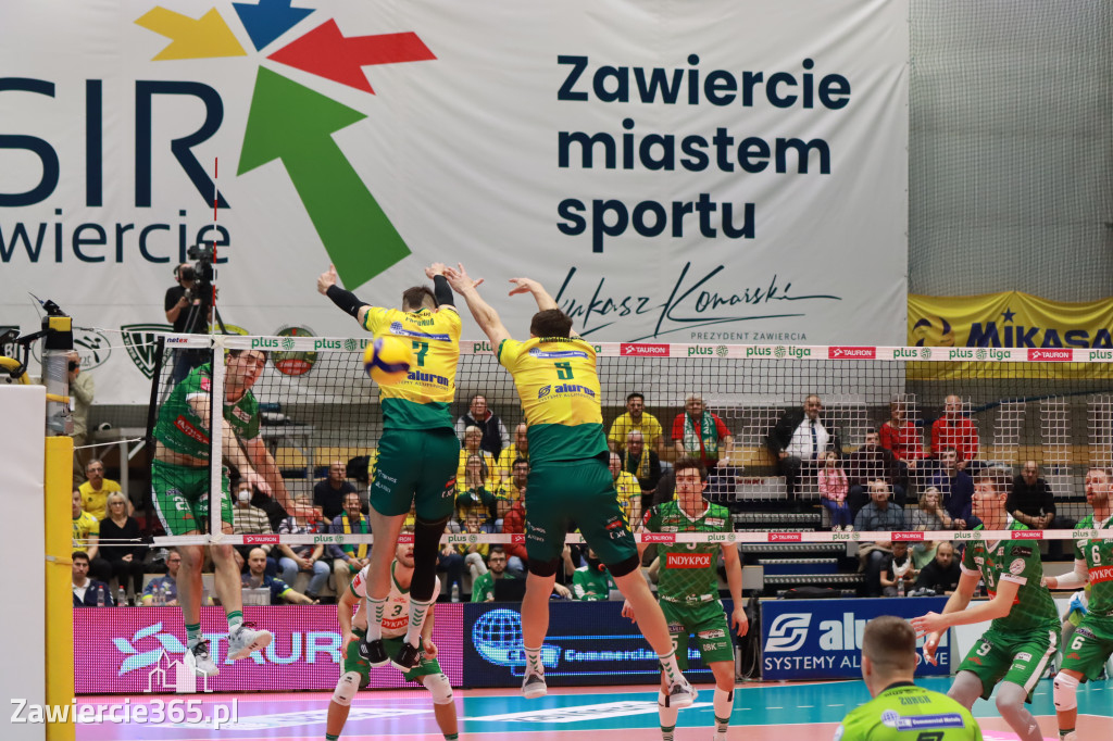 Aluron CMC Warta Zawiercie pokonała Indykpol AZS Olsztyn 3:2.