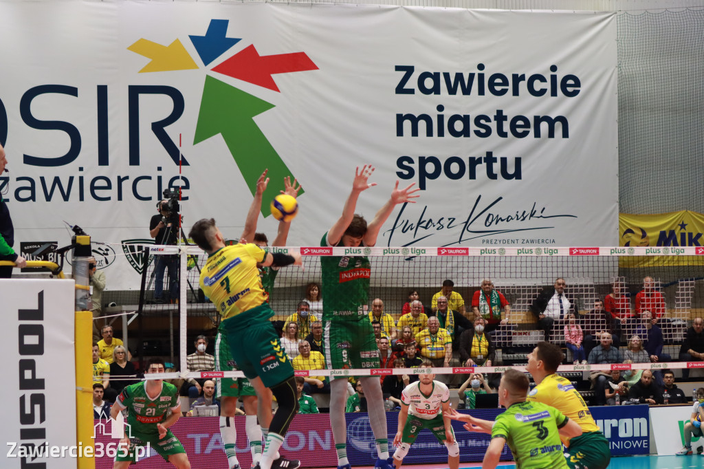 Aluron CMC Warta Zawiercie pokonała Indykpol AZS Olsztyn 3:2.