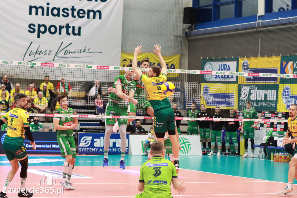 Aluron CMC Warta Zawiercie pokonała Indykpol AZS Olsztyn 3:2.