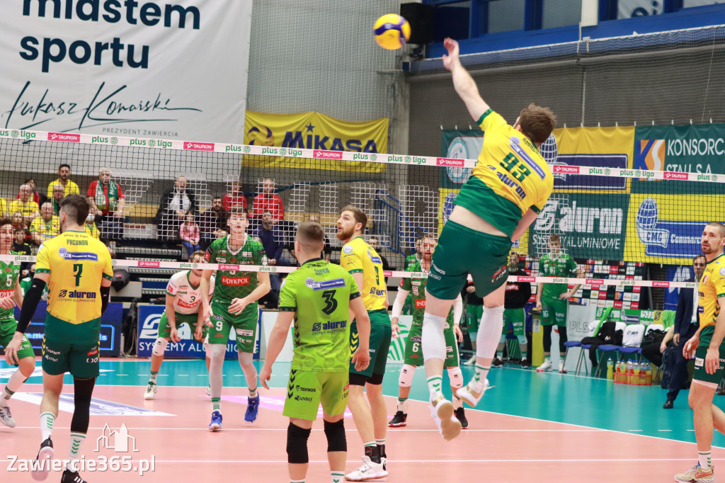 Aluron CMC Warta Zawiercie pokonała Indykpol AZS Olsztyn 3:2.