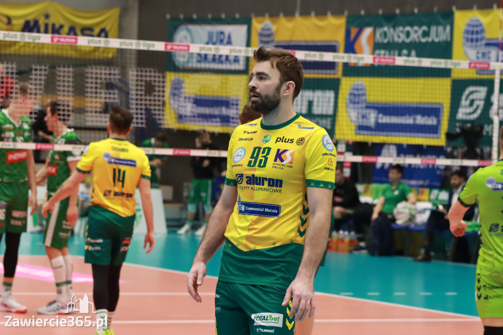Aluron CMC Warta Zawiercie pokonała Indykpol AZS Olsztyn 3:2.