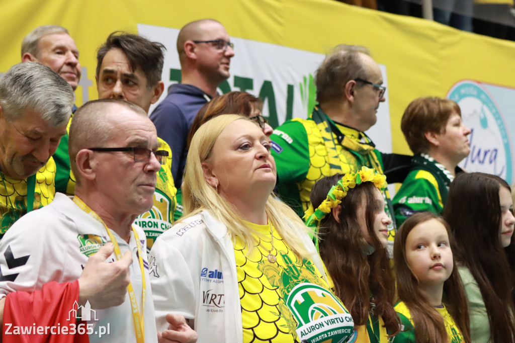 Aluron CMC Warta Zawiercie pokonała Indykpol AZS Olsztyn 3:2.
