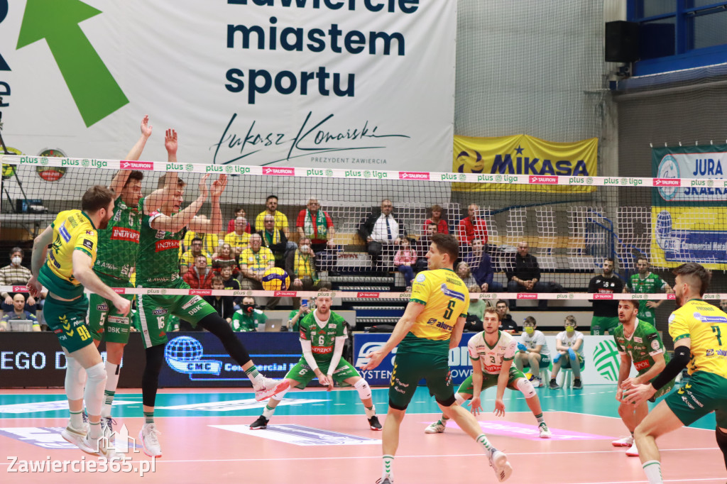 Aluron CMC Warta Zawiercie pokonała Indykpol AZS Olsztyn 3:2.
