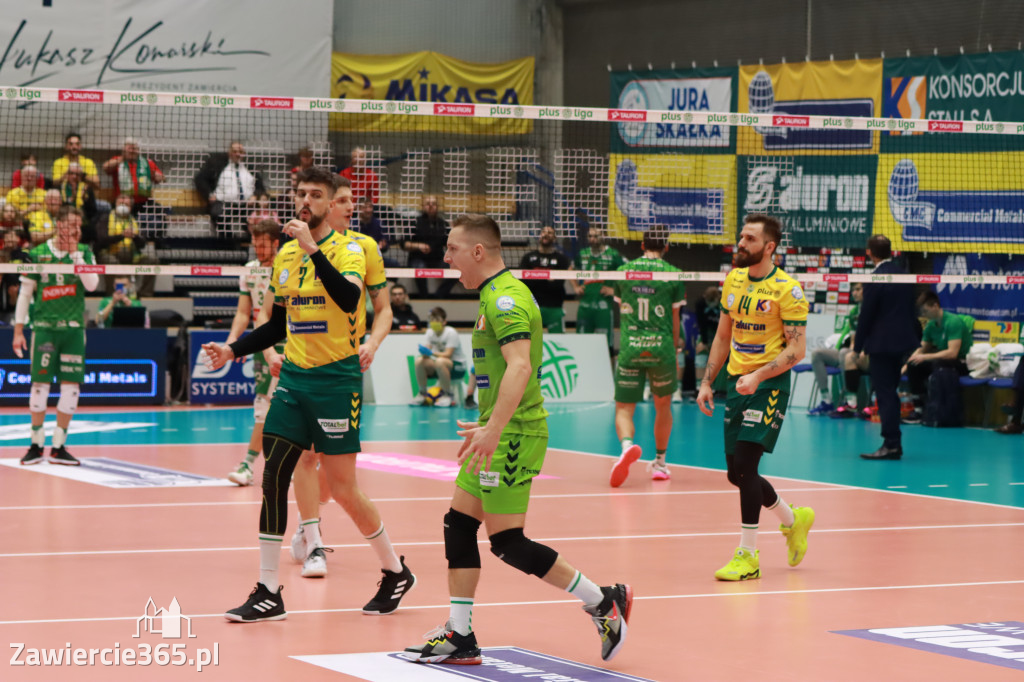 Aluron CMC Warta Zawiercie pokonała Indykpol AZS Olsztyn 3:2.