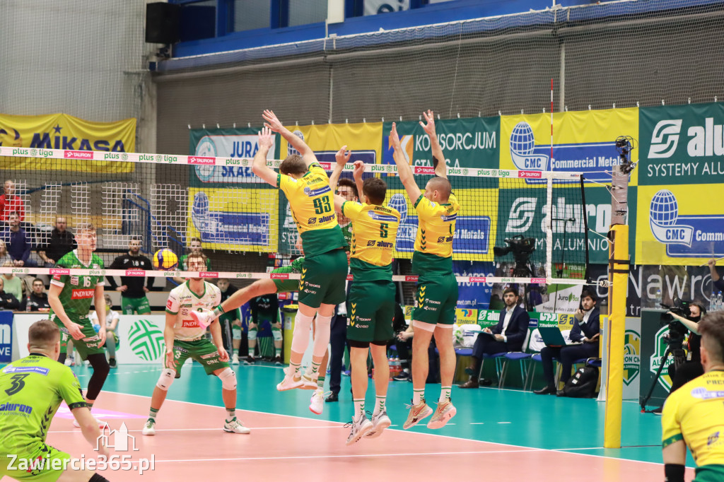 Aluron CMC Warta Zawiercie pokonała Indykpol AZS Olsztyn 3:2.