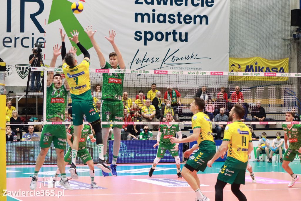 Aluron CMC Warta Zawiercie pokonała Indykpol AZS Olsztyn 3:2.