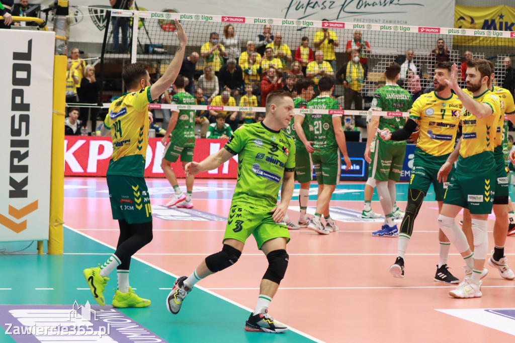Aluron CMC Warta Zawiercie pokonała Indykpol AZS Olsztyn 3:2.
