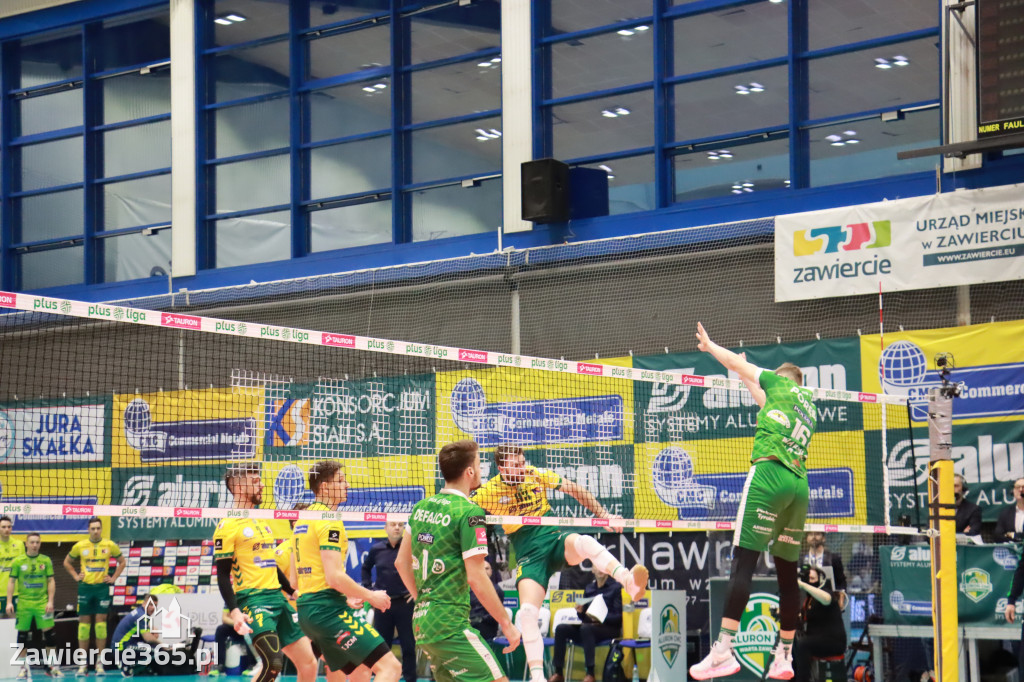 Aluron CMC Warta Zawiercie pokonała Indykpol AZS Olsztyn 3:2.