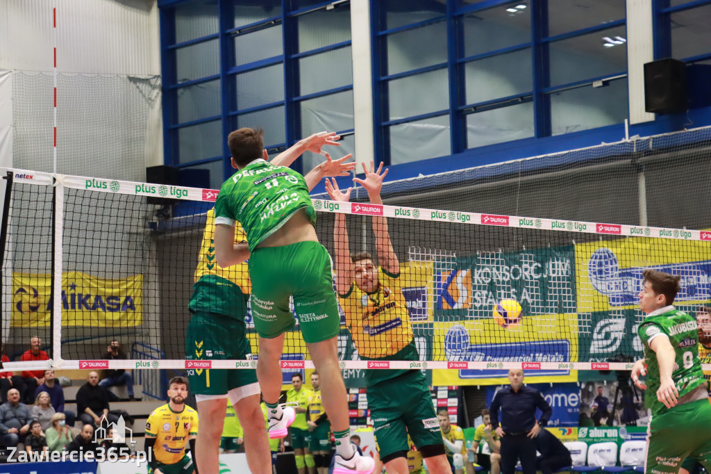 Aluron CMC Warta Zawiercie pokonała Indykpol AZS Olsztyn 3:2.