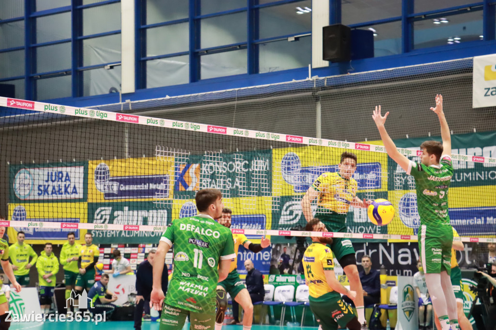 Aluron CMC Warta Zawiercie pokonała Indykpol AZS Olsztyn 3:2.
