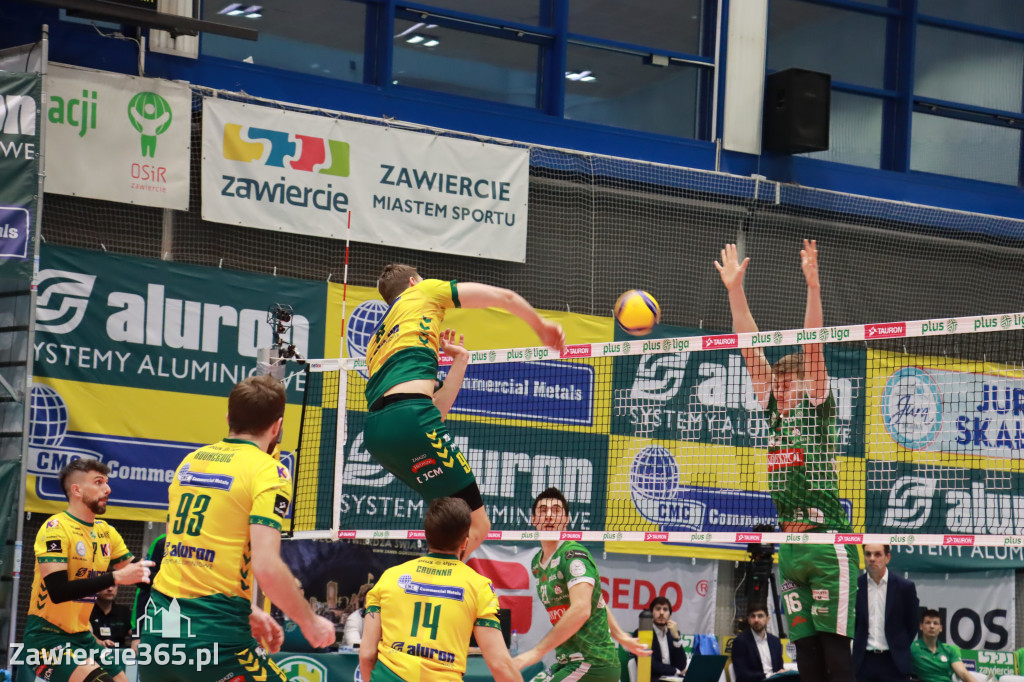Aluron CMC Warta Zawiercie pokonała Indykpol AZS Olsztyn 3:2.