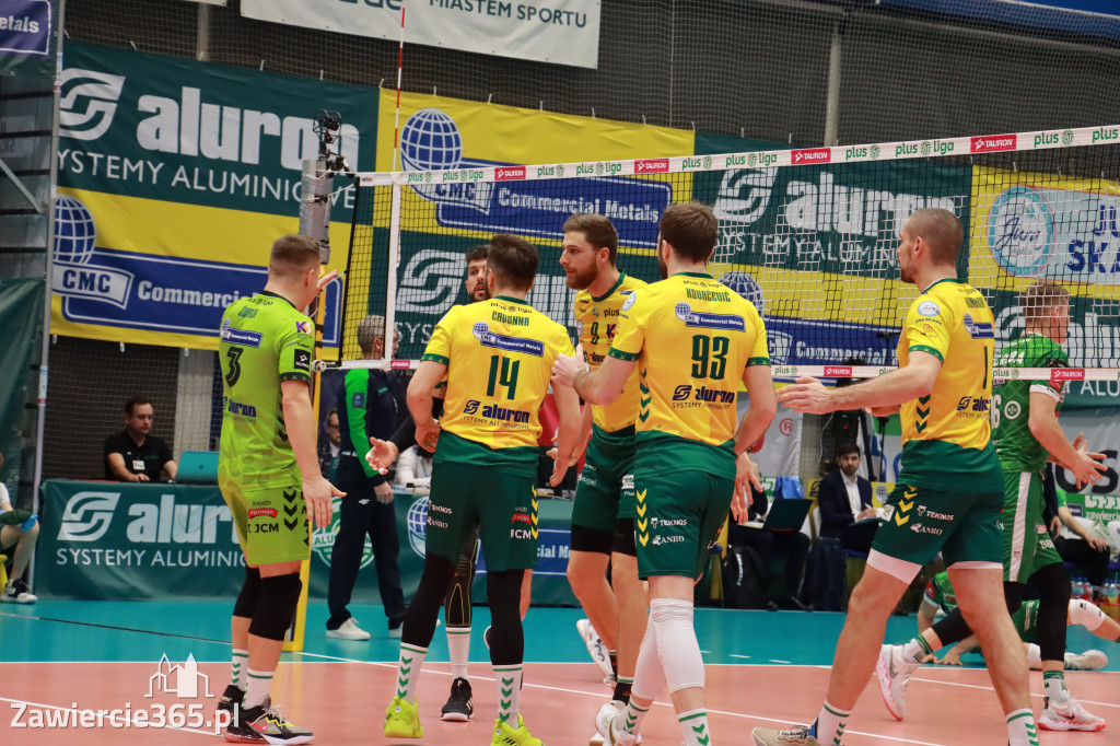 Aluron CMC Warta Zawiercie pokonała Indykpol AZS Olsztyn 3:2.