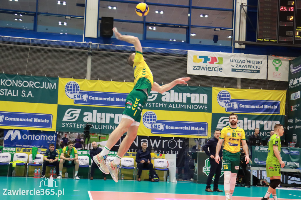 Aluron CMC Warta Zawiercie pokonała Indykpol AZS Olsztyn 3:2.