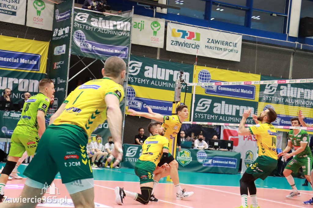 Aluron CMC Warta Zawiercie pokonała Indykpol AZS Olsztyn 3:2.