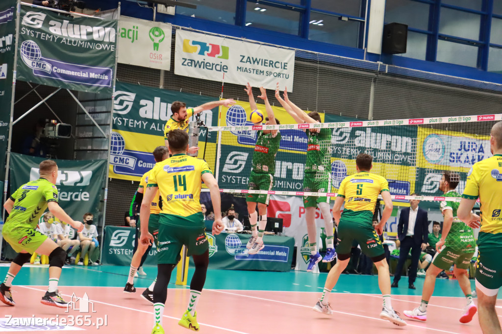 Aluron CMC Warta Zawiercie pokonała Indykpol AZS Olsztyn 3:2.