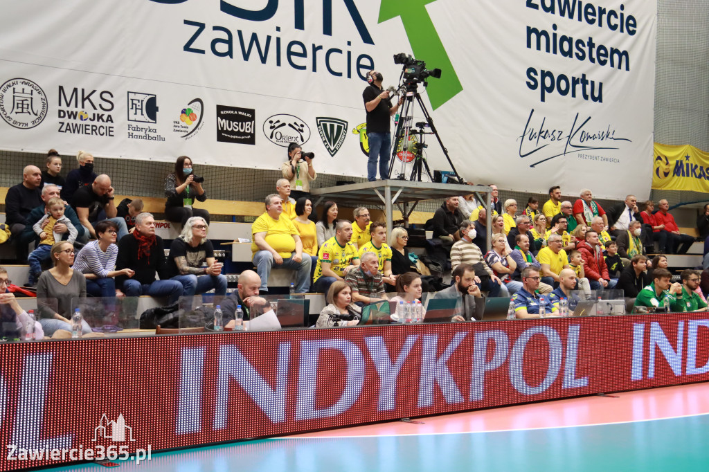 Aluron CMC Warta Zawiercie pokonała Indykpol AZS Olsztyn 3:2.