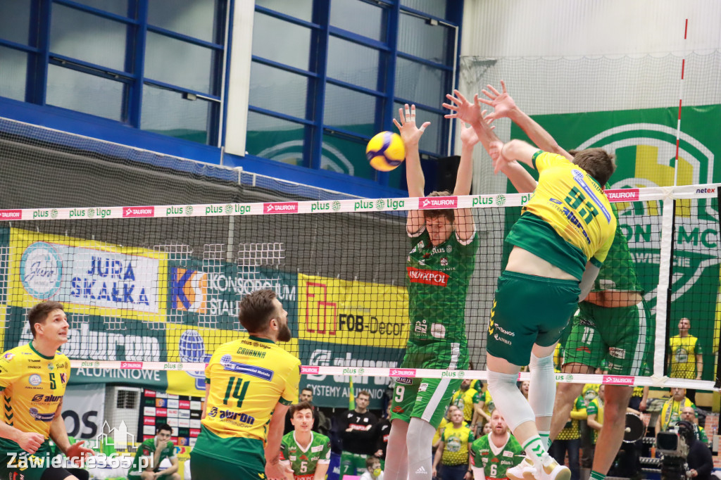 Aluron CMC Warta Zawiercie pokonała Indykpol AZS Olsztyn 3:2.