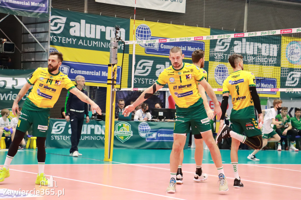 Aluron CMC Warta Zawiercie pokonała Indykpol AZS Olsztyn 3:2.