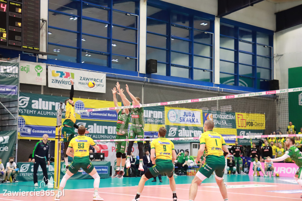 Aluron CMC Warta Zawiercie pokonała Indykpol AZS Olsztyn 3:2.