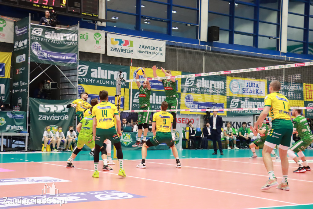 Aluron CMC Warta Zawiercie pokonała Indykpol AZS Olsztyn 3:2.