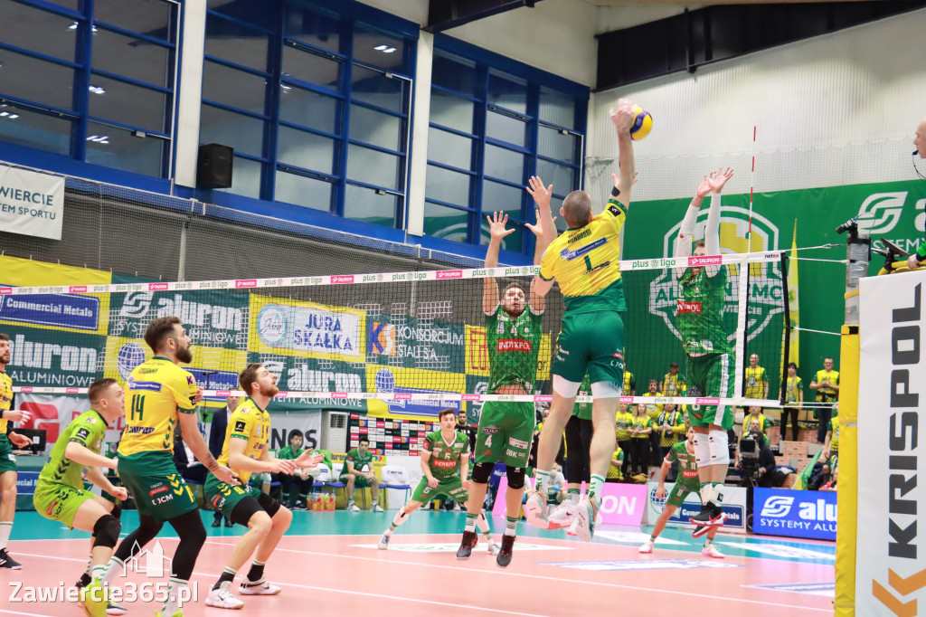 Aluron CMC Warta Zawiercie pokonała Indykpol AZS Olsztyn 3:2.