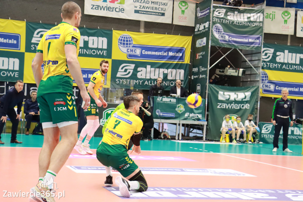 Aluron CMC Warta Zawiercie pokonała Indykpol AZS Olsztyn 3:2.