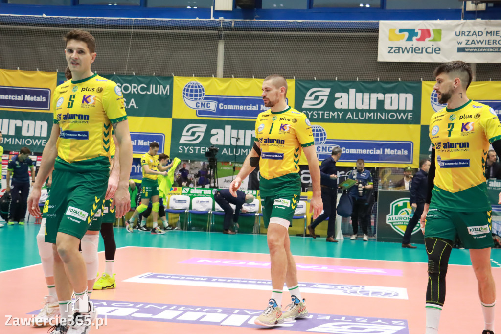 Aluron CMC Warta Zawiercie pokonała Indykpol AZS Olsztyn 3:2.