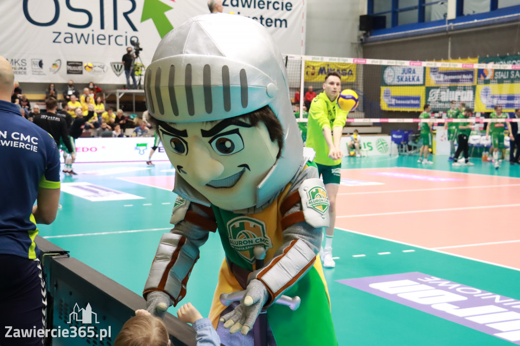 Aluron CMC Warta Zawiercie pokonała Indykpol AZS Olsztyn 3:2.