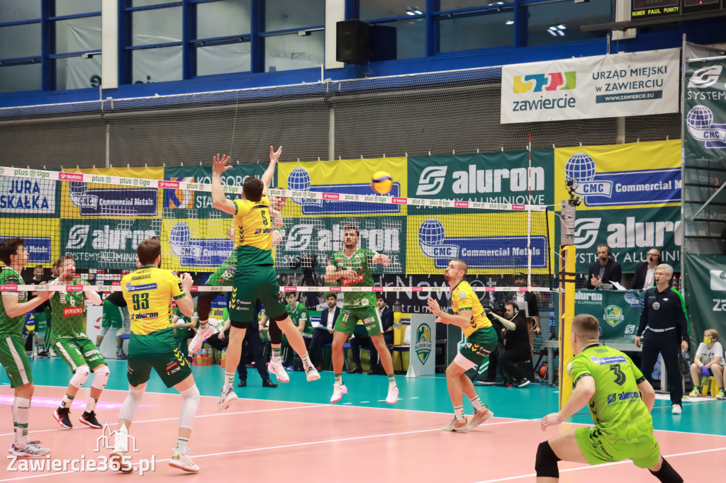 Aluron CMC Warta Zawiercie pokonała Indykpol AZS Olsztyn 3:2.