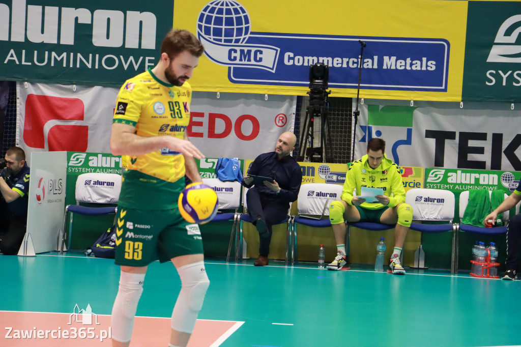 Aluron CMC Warta Zawiercie pokonała Indykpol AZS Olsztyn 3:2.