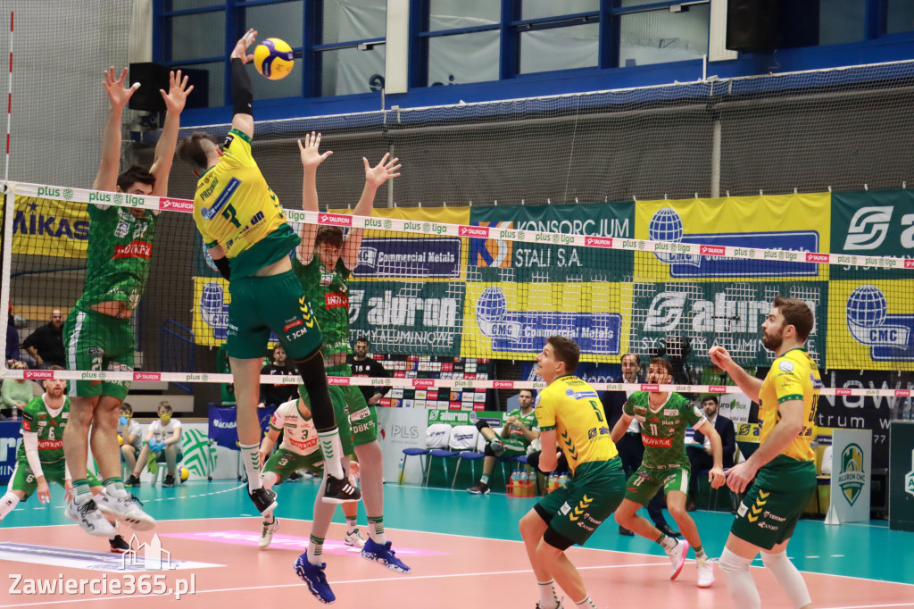 Aluron CMC Warta Zawiercie pokonała Indykpol AZS Olsztyn 3:2.