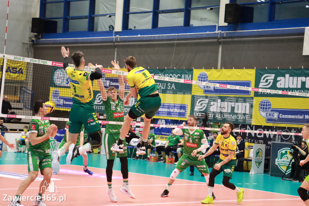 Aluron CMC Warta Zawiercie pokonała Indykpol AZS Olsztyn 3:2.