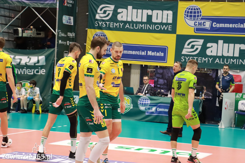 Aluron CMC Warta Zawiercie pokonała Indykpol AZS Olsztyn 3:2.