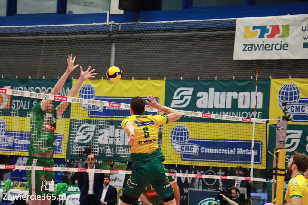 Aluron CMC Warta Zawiercie pokonała Indykpol AZS Olsztyn 3:2.
