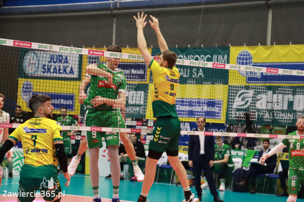 Aluron CMC Warta Zawiercie pokonała Indykpol AZS Olsztyn 3:2.