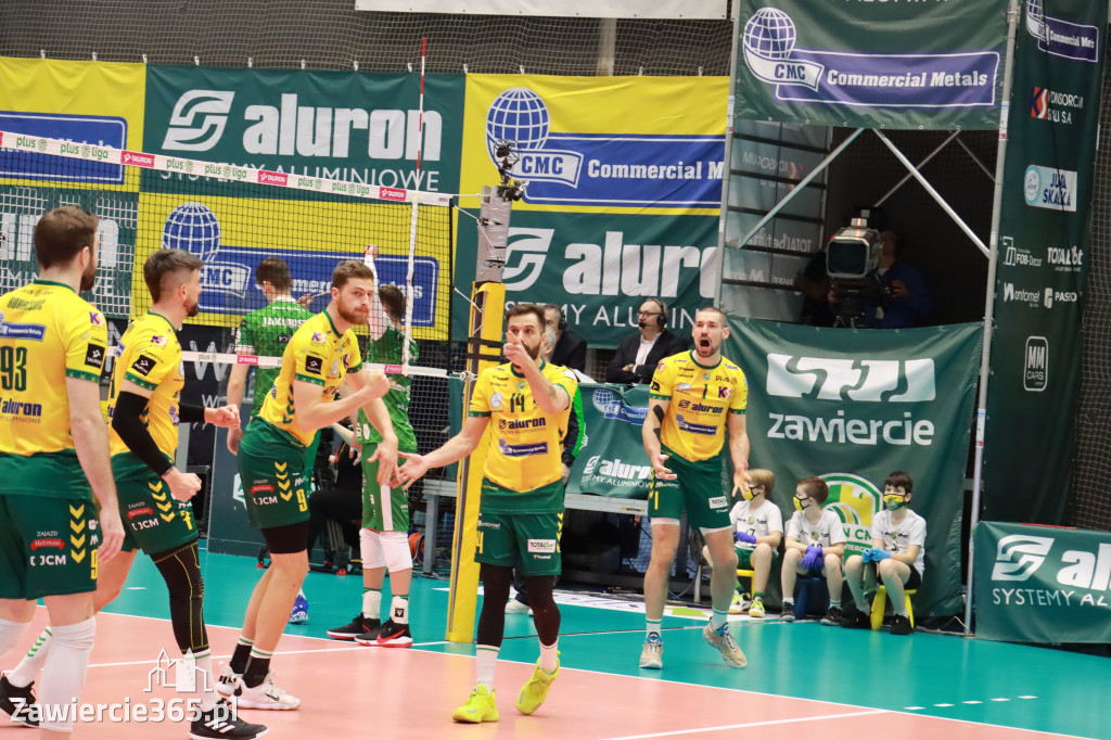 Aluron CMC Warta Zawiercie pokonała Indykpol AZS Olsztyn 3:2.