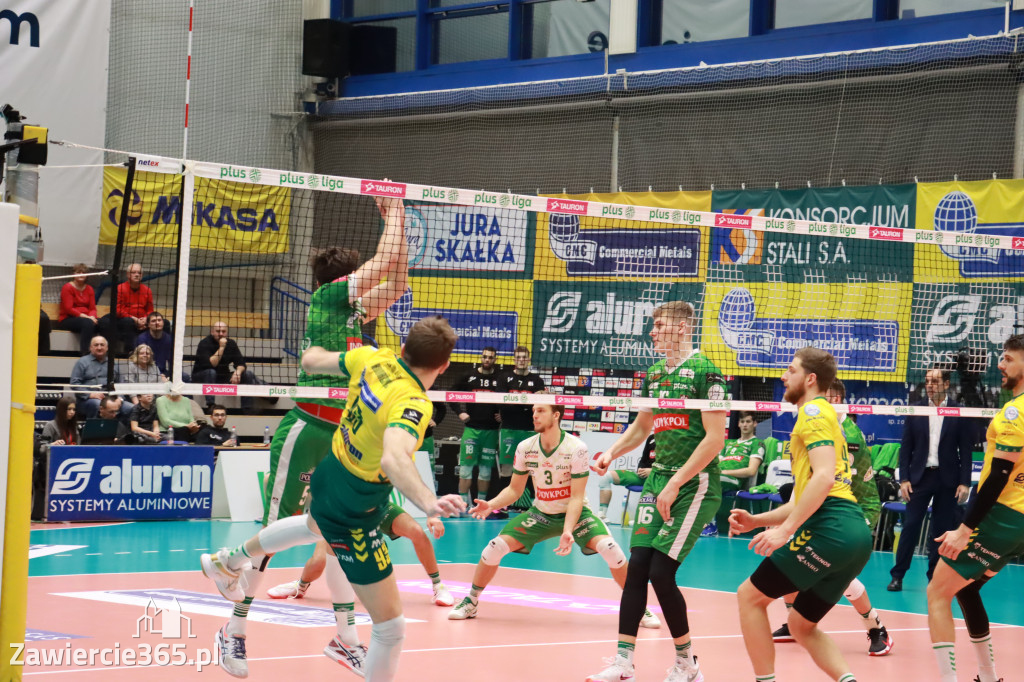 Aluron CMC Warta Zawiercie pokonała Indykpol AZS Olsztyn 3:2.